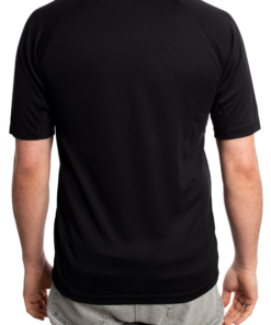 5823511 Skratta Ava Mens TShirt Black Back MODEL