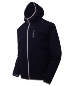 Bente hoodie herren black side