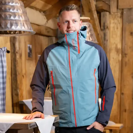 Herren 3 Lagen Hardshelljacke Skijacke Heli 20K – Bild 7