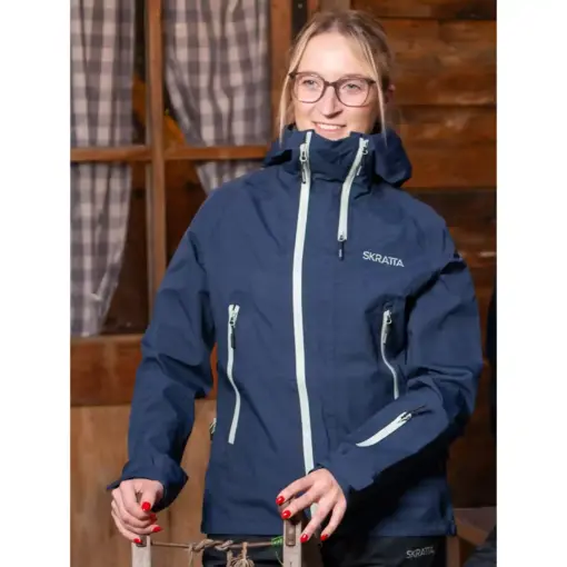 Women's 3-layer outdoor hardshell jacket Jutis - Image 4