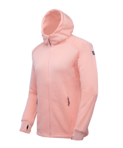 Liska fleece hoodie 5923125 peach side