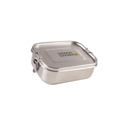 Stainless steel lunch box National Geographic