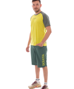 SKRATTA 5823514 5823314 Bente T Shirt Pant Green Side