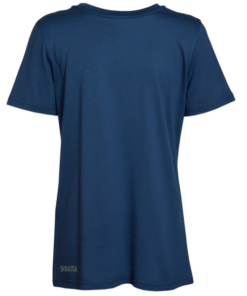 SKRATTA 7951914 040 Alva Womens Wood T Shirt Navy Back