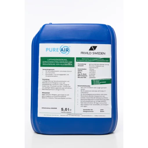 5 Ltr. PureAir 150ppm Desinfektionsmittel Luftreinigungsmittel