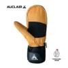 2J880 Auclair Outseam Mitt Tan black inner