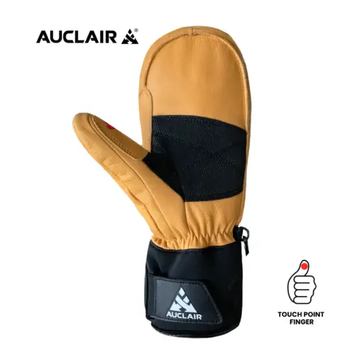 Auclair OUTSEAM Mitt Handschuh Fäustling Leder Unisex – Bild 2