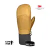 2J901 Auclair Quest Mitt Tan Black