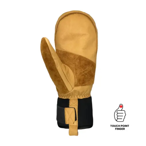 Auclair Quest Mitt Handschuh Fäustling Leder Unisex – Bild 4