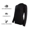 9624519 Canada North Chilcotin 2.0 Womens Longsleeve Black side 1