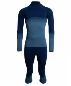 Herren Langarmshirt Stehkragen Ekorren