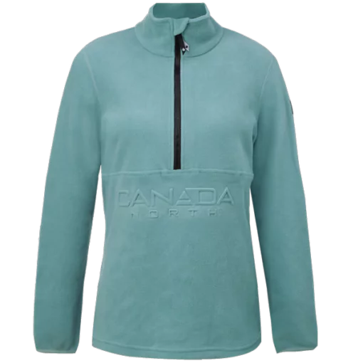 Ladies fleece sweater Cariboo - Image 2