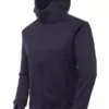 Damen Strickfleece Hoodie Liska