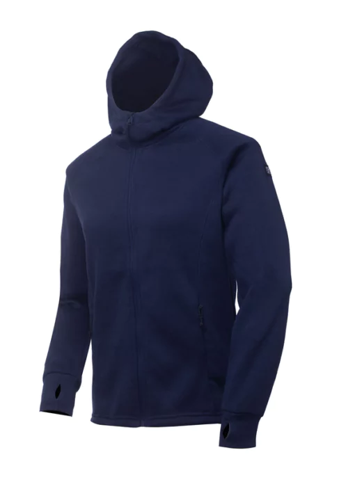 Ladies knitted fleece hoodie Liska - Image 3