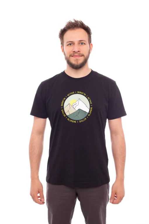 Skratta T-Shirt Herren Baumwolle Milla – Bild 4
